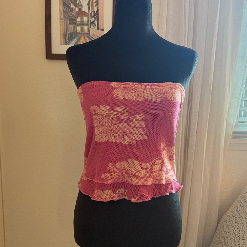 Free People Hawaiian Tube Top